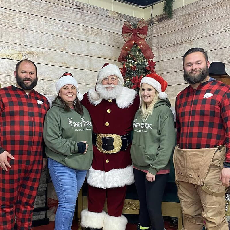 Santa & Staff Members